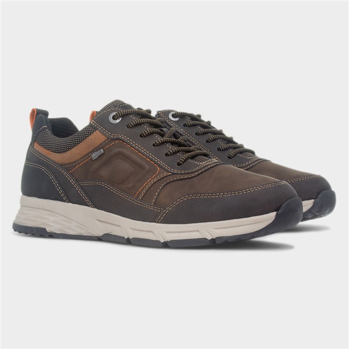 Gordon Mens Dark Brown Lace Up Shoe