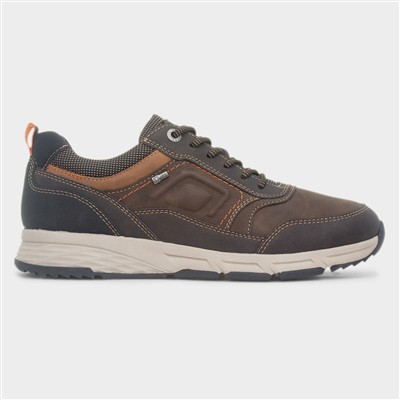 Gordon Mens Dark Brown Lace Up Shoe