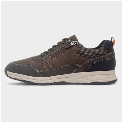 Gordon Mens Dark Brown Lace Up Shoe