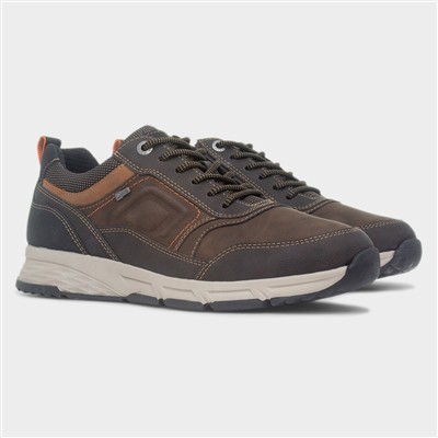 Gordon Mens Dark Brown Lace Up Shoe