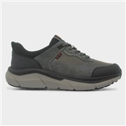 Relife Dan Mens Grey Lace Up Chunky Casual Shoe (Click For Details)