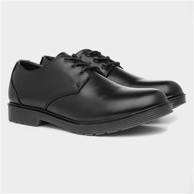 Mens Black Lace Up Shoe