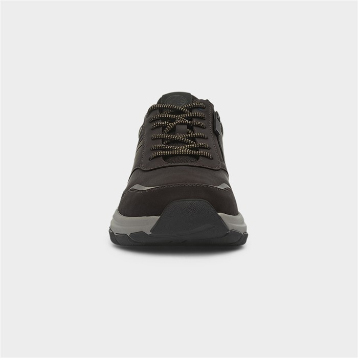 Craig Mens Dark Brown Lace Up Casual Shoe