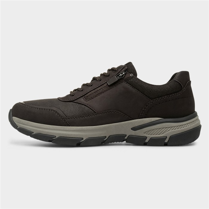 Craig Mens Dark Brown Lace Up Casual Shoe