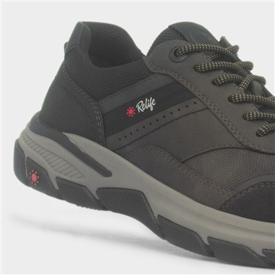 Craig Mens Dark Brown Lace Up Casual Shoe