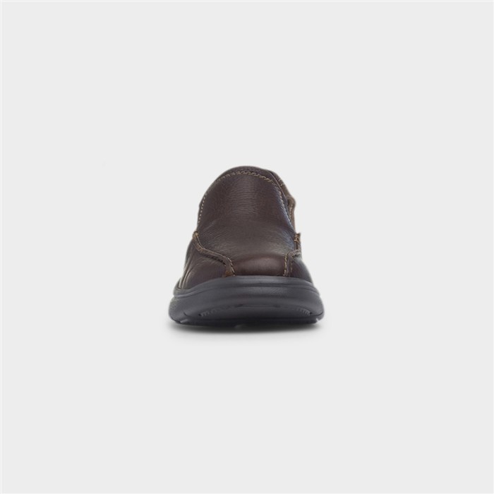 Bradley Step Mens Brown Casual Leather Shoe