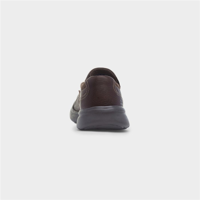 Bradley Step Mens Brown Casual Leather Shoe