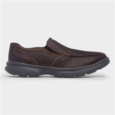 Bradley Step Mens Brown Casual Leather Shoe