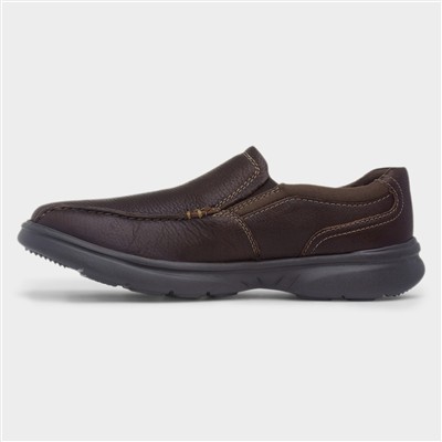 Bradley Step Mens Brown Casual Leather Shoe