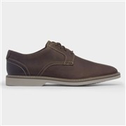 Clarks Radcliffe Low Mens Brown Leather Shoe (Click For Details)