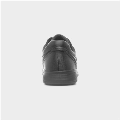 Duke Mens Black Lace Up Casual Shoe