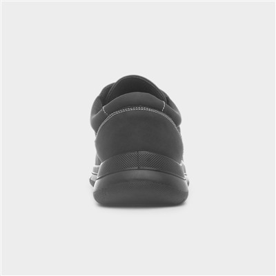 Rory Mens Black Lace Up Shoe