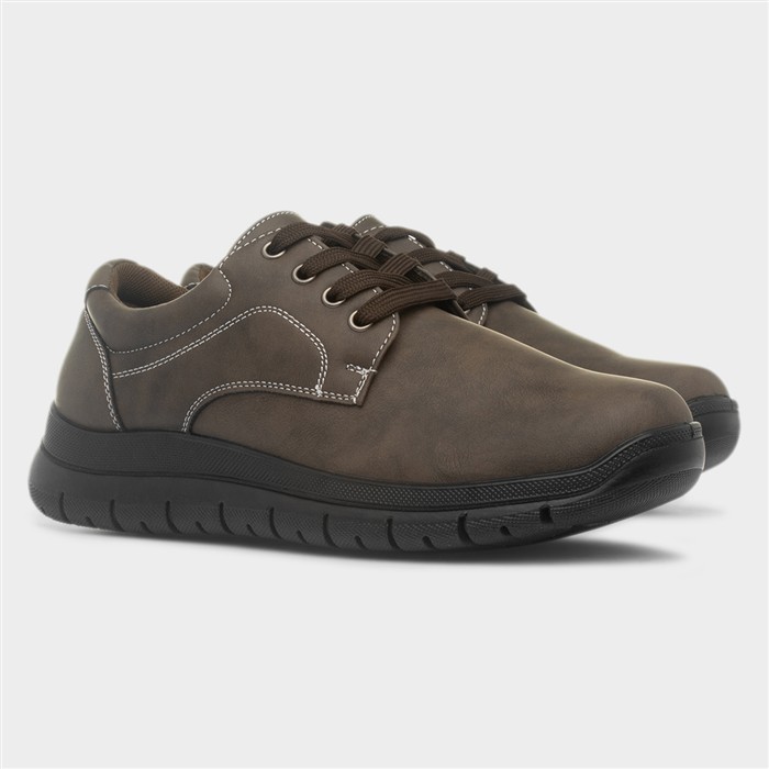 Rory Mens Brown Lace Up Shoe