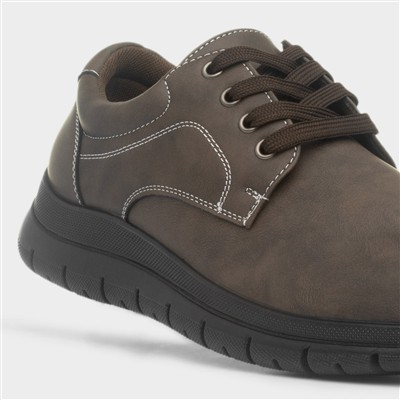 Rory Mens Brown Lace Up Shoe
