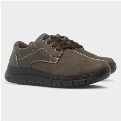 Rory Mens Brown Lace Up Shoe