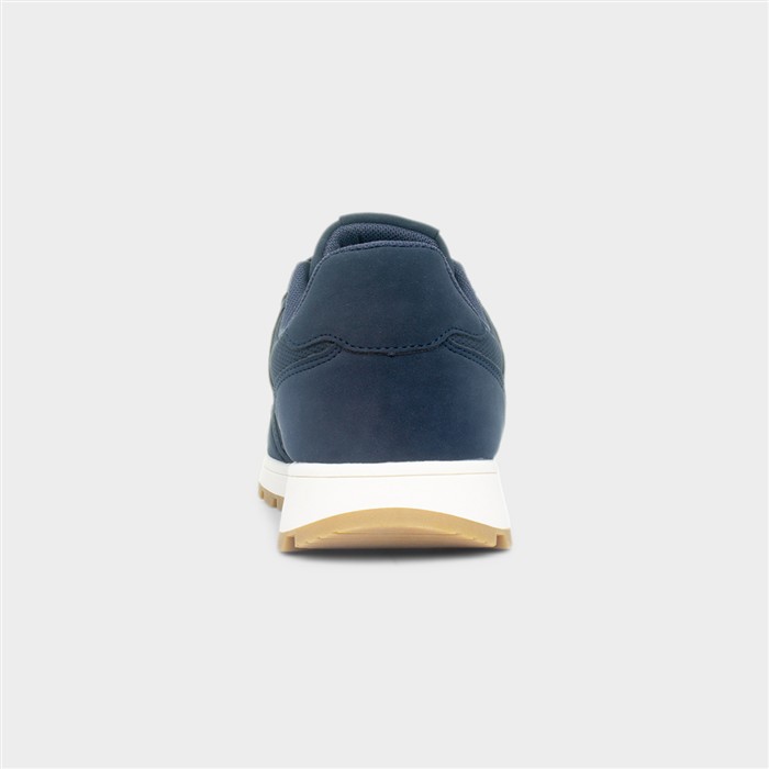 Drogba Mens Navy Lace Up Casual Shoe