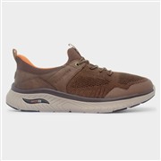 Skechers Slip Ins Arch Fit Crosser Mens Brown Shoe (Click For Details)