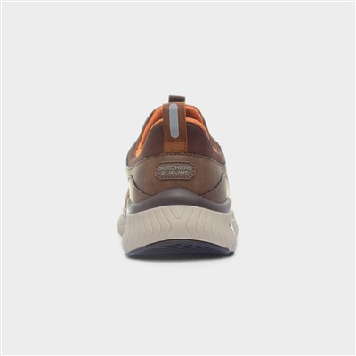 Slip Ins Arch Fit Crosser Mens Brown Shoe