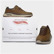 Skechers Arch-Fit Crosser Ronaldo Mens Brown Shoe (Click For Details)