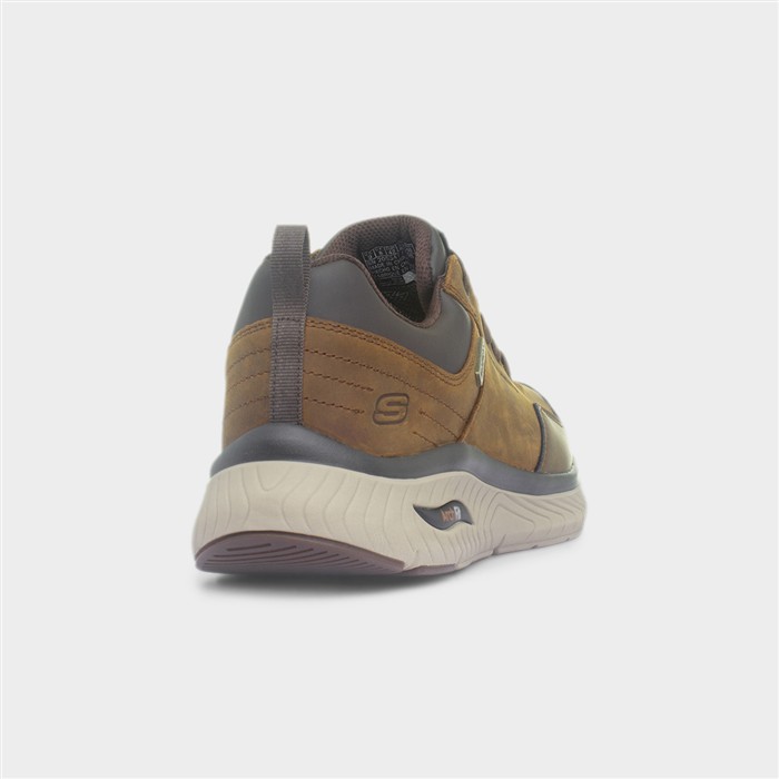 Arch-Fit Crosser Ronaldo Mens Brown Shoe