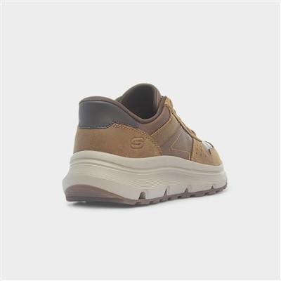 Tyrell Tan Mens Brown Leather Shoe
