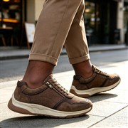 Stone Creek Pyrenees Mens Brown Lace Up Shoe (Click For Details)