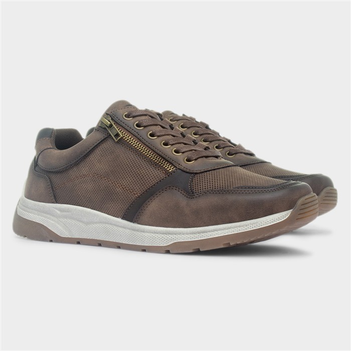 Pyrenees Mens Brown Lace Up Shoe