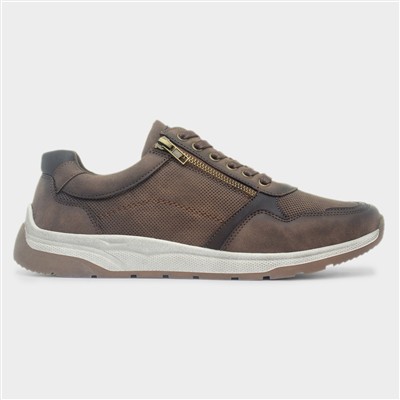 Pyrenees Mens Brown Lace Up Shoe