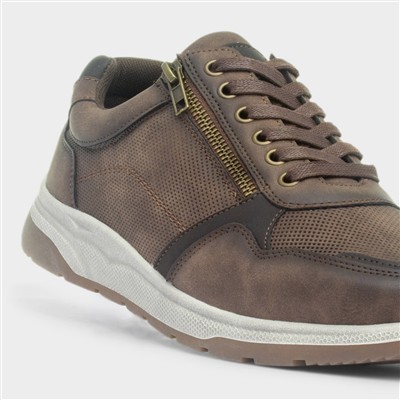Pyrenees Mens Brown Lace Up Shoe