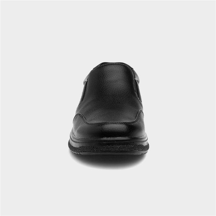 Mens Black Slip On Shoes