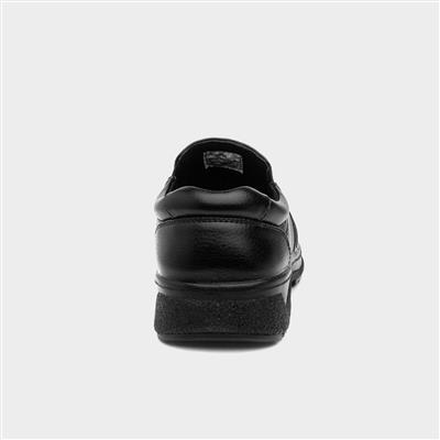 Mens Black Slip On Shoes
