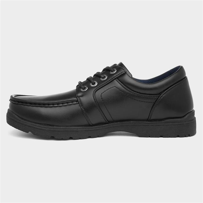 Urban Territory Ben Mens Lace Up Shoe in Black-522015 | Shoe Zone