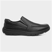 Hobos Mens Slip On Shoe in  Black (Click For Details)