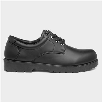 Urban Territory Lace Up Mens Black Shoe-522029 | Shoe Zone