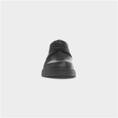 Mens Black Lace Up Shoe