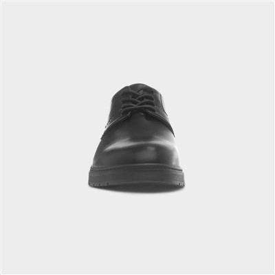 Mens Black Lace Up Shoe