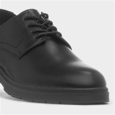 Mens Black Lace Up Shoe