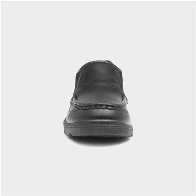 Mens Slip On Shoe in Black