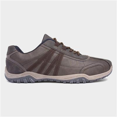 Belmont Mens Brown Sporty Casual