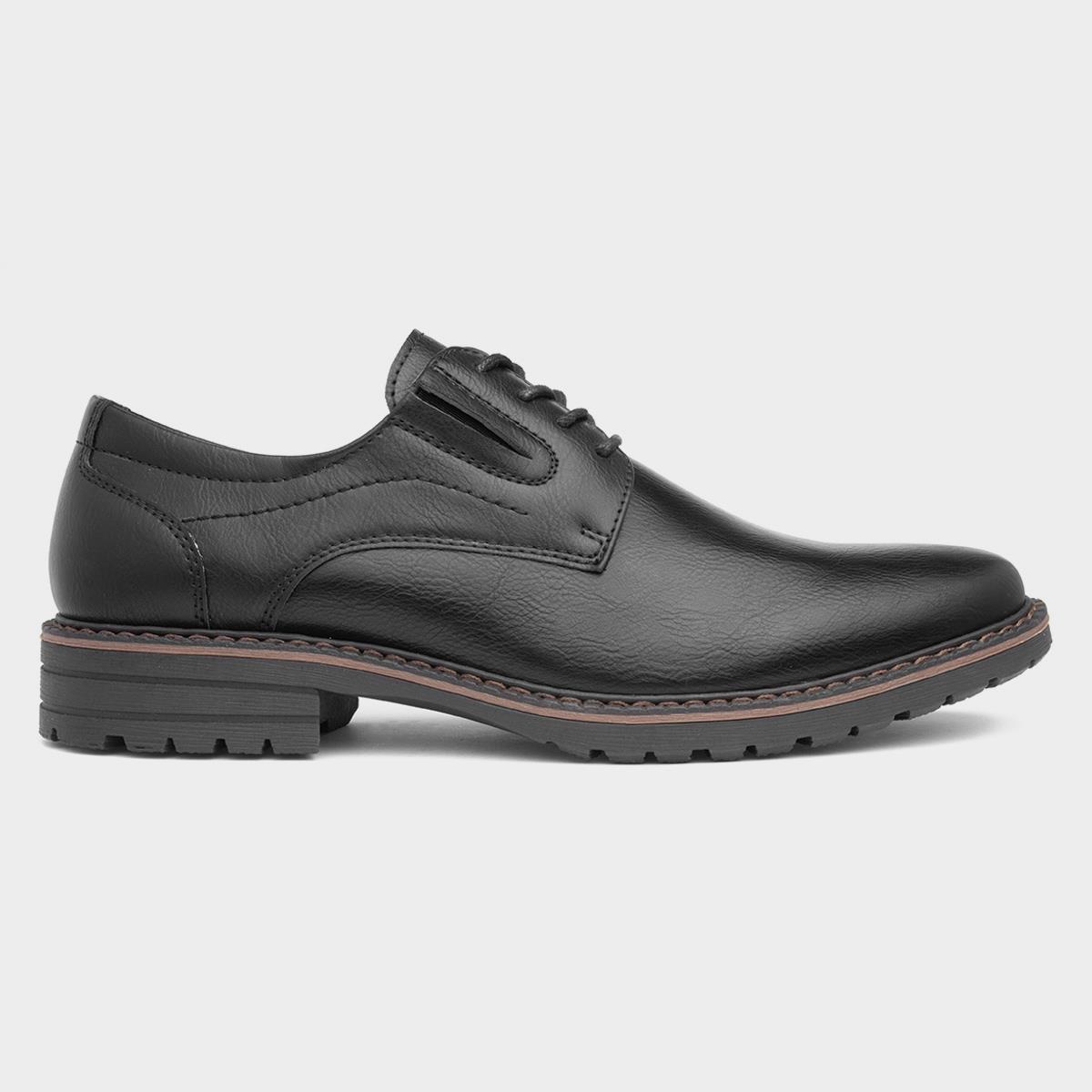 Mens Black Lace Up Shoes
