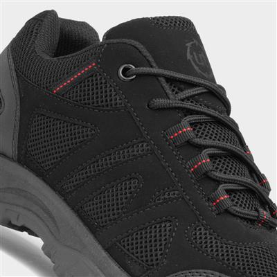 Eddie Mens Black Lace Up Shoe