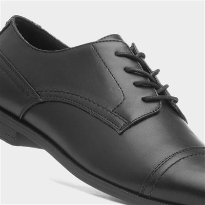 Mens Black Formal Lace Up Shoe