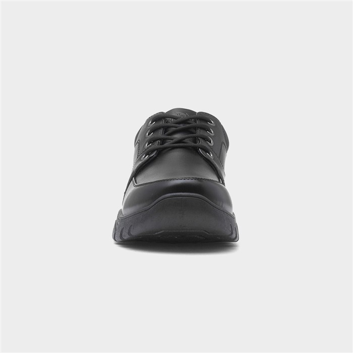 Mens Black Casual Lace Up Shoe