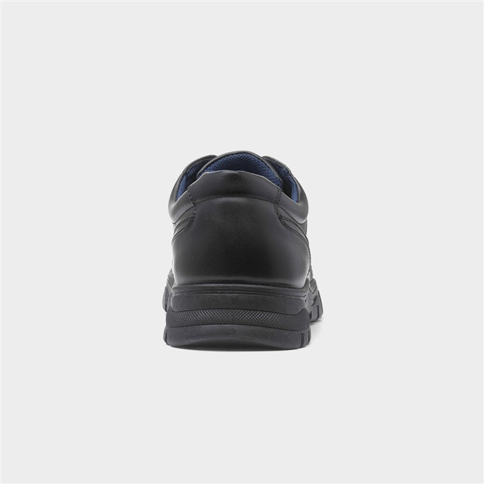 Mens Black Casual Lace Up Shoe