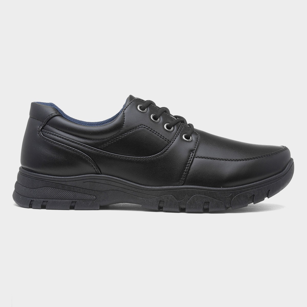 Mens Black Lace Up Shoe