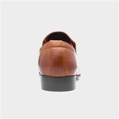 Hooper Mens Tan Slip On Formal Shoe