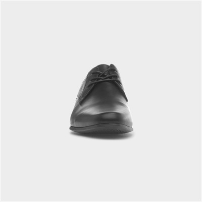 Mens Black Lace Up Formal Shoes