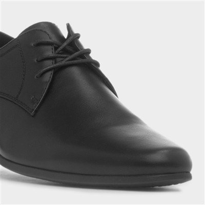 Mens Black Lace Up Formal Shoes