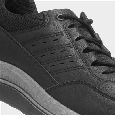 Mens Black Casual Shoe