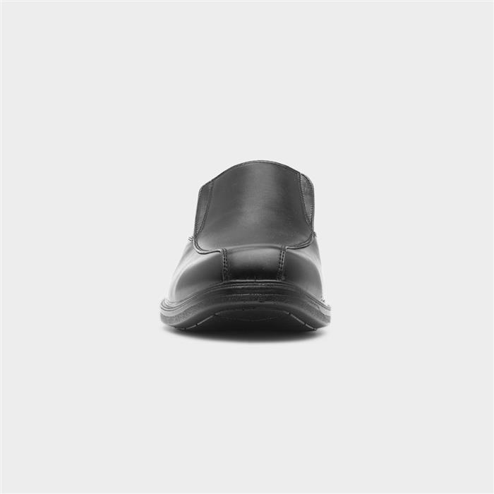 Mens Black Slip On Shoe